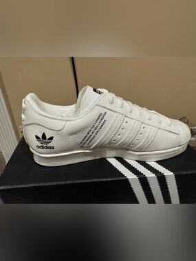 Neighborhood x Adidas Superstar Incense Burner Ceramic Sneaker White w/ Box Rare